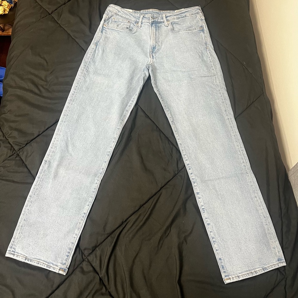 H&M Men's Light Blue Straight Jeans